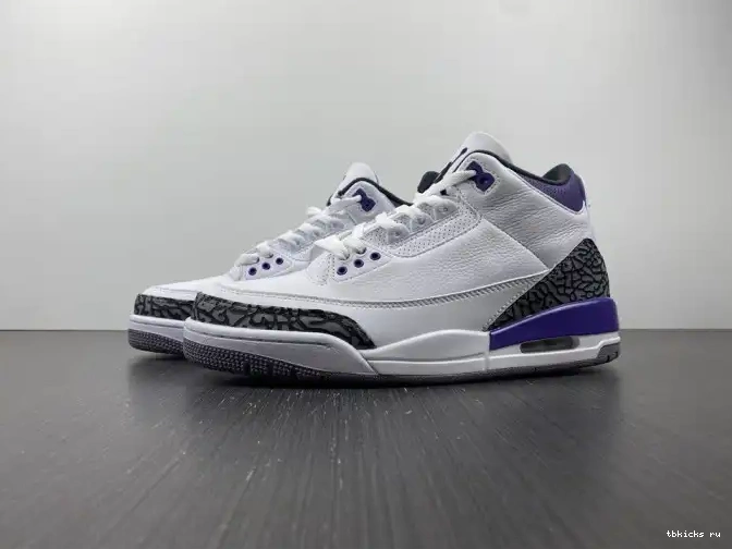 TB 3 Air 'Dark Jordan Retro CT8532-105 Iris' 0607